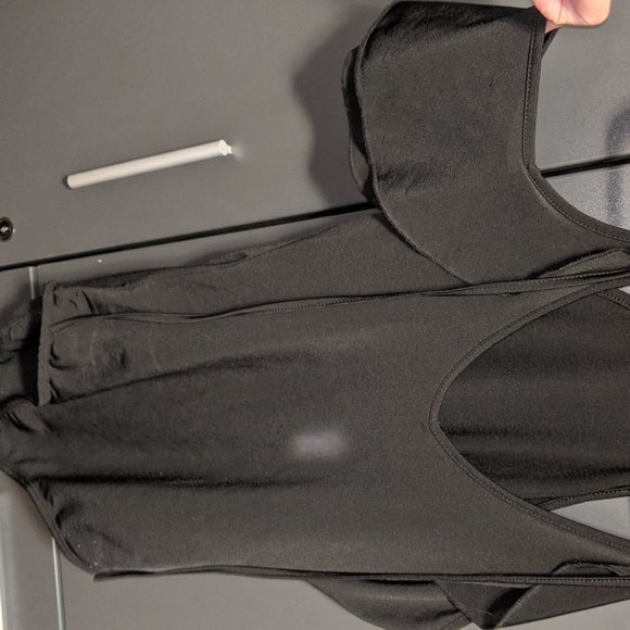 Bluenotes // Black Sheer Top - Picture 2 of 2